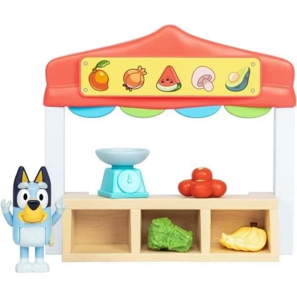 Bluey, Blueys marknad, figurer, älgleksaker