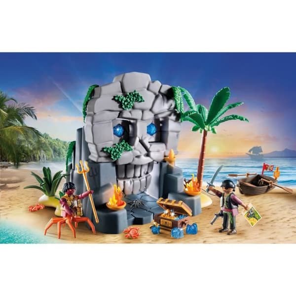PLAYMOBIL 71531 Pirat Skatteø og Havuhyre - Pirater
