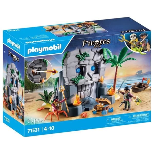 PLAYMOBIL 71531 Pirat Skatteø og Havuhyre - Pirater
