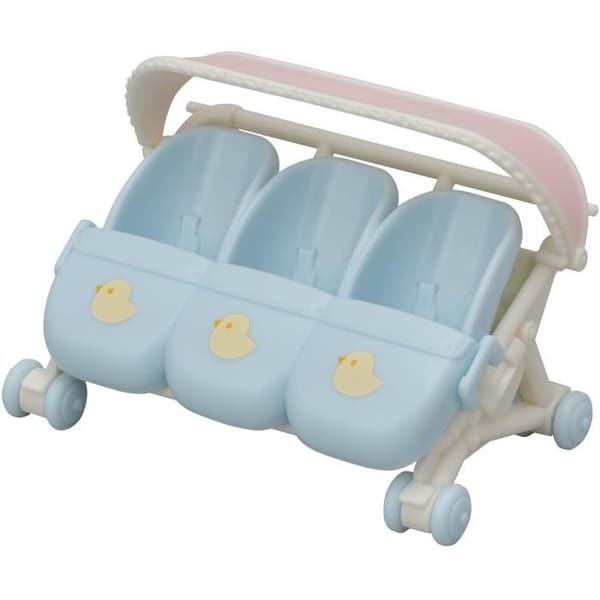 SYLVANIAN FAMILIES Trippelvagnen för barn