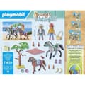 Miniatyrbild 5 av 5: PLAYMOBIL 71470 Amelia och Ben med hästar - Vattenfallets hästar - 2 figurer och 2 hästar - Från 4 år