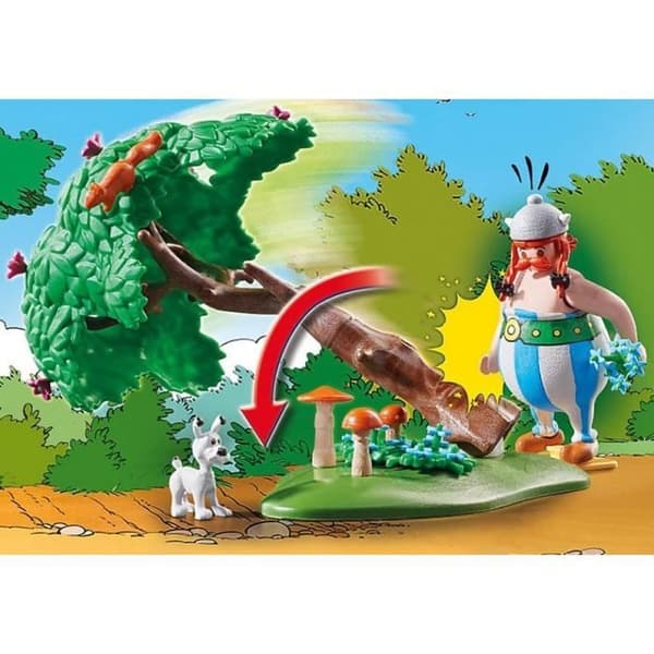 PLAYMOBIL 71160 Asterix - Vildsvinejagten, med Asterix, Obelix og Dogmatix, 52 dele, fra 5 år