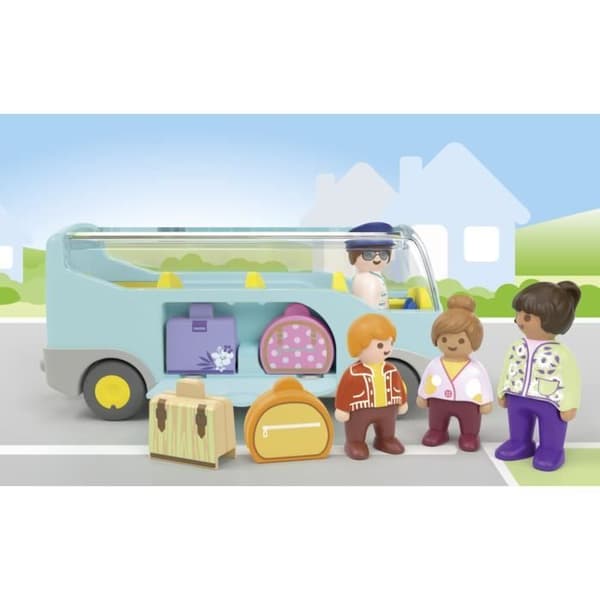 PLAYMOBIL Junior 71682 Matkabussi, 12 kuukaudesta alkaen