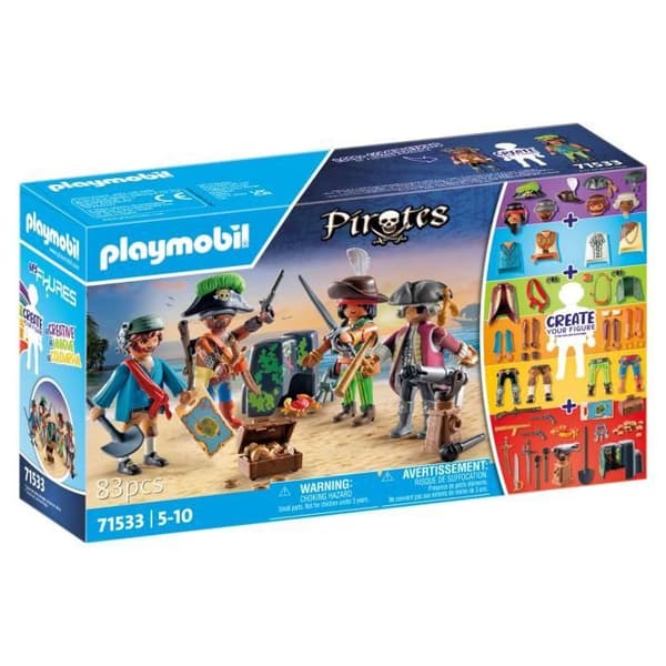 PLAYMOBIL 71533 Mina figurer: Pirater