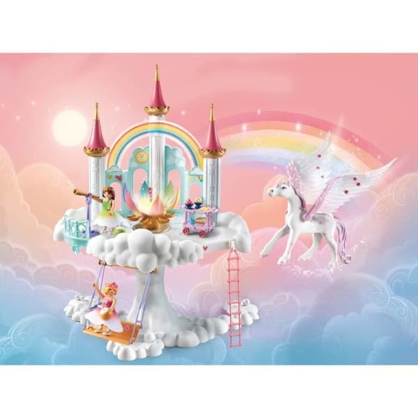 PLAYMOBIL 71359 Fortryllet tårn, prinsessemagi, magisk blomst natlampe, 114 dele, fra 4 år