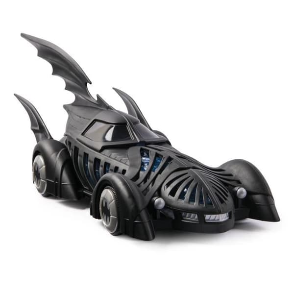 SPIN MASTER PACK BATMOBILE + BATMAN FOREVER FIGUR DC Retro Collection