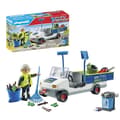 Miniatyrbild 3 av 4: PLAYMOBIL 71433 Underhållsagent med Elfordon - City Action - Från 4 år