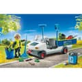 Miniatyrbild 2 av 4: PLAYMOBIL 71433 Underhållsagent med Elfordon - City Action - Från 4 år