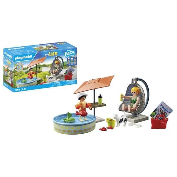 PLAYMOBIL 71476 Äiti ja lapsi riipputuolissa