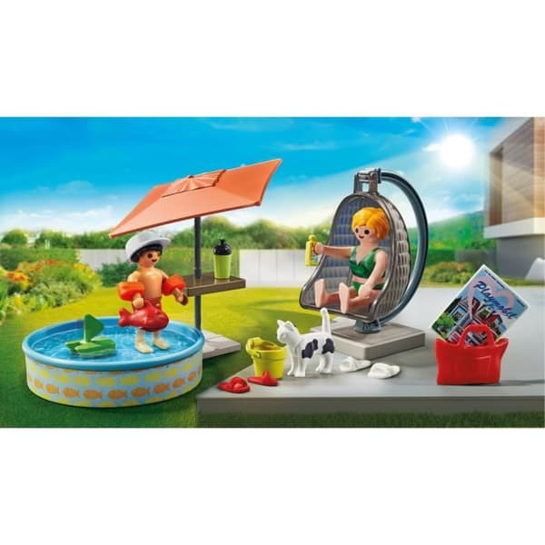 PLAYMOBIL 71476 Äiti ja lapsi riipputuolissa