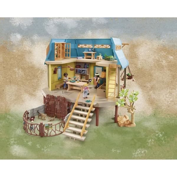 PLAYMOBIL 71007 Dyreplejecenter, Wiltopia, Genbrugs- eller biomaterialer, Fra 4 år