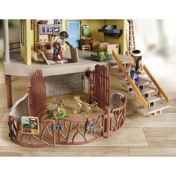 PLAYMOBIL 71007 Dyreplejecenter, Wiltopia, Genbrugs- eller biomaterialer, Fra 4 år