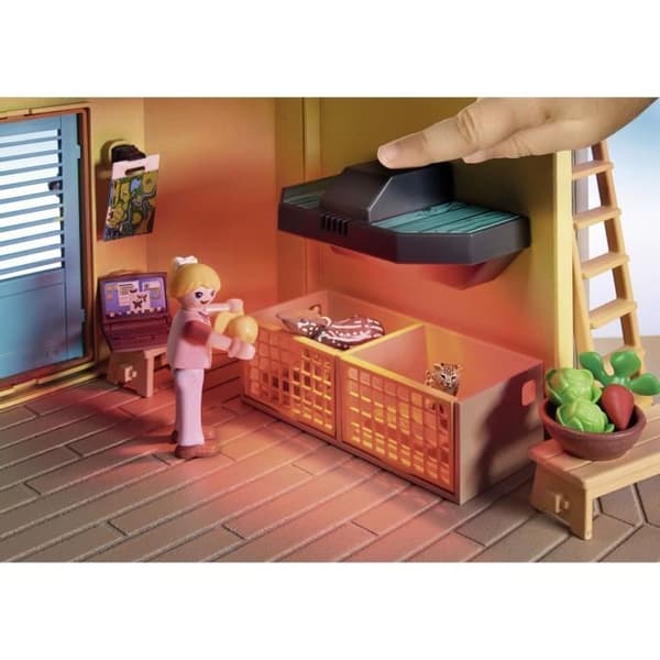 PLAYMOBIL 71007 Dyreplejecenter, Wiltopia, Genbrugs- eller biomaterialer, Fra 4 år