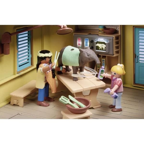 PLAYMOBIL 71007 Dyreplejecenter, Wiltopia, Genbrugs- eller biomaterialer, Fra 4 år