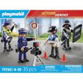 Pikkukuva 4 / 5: PLAYMOBIL 71730 Poliisin ammattisetti: 4 poliisia