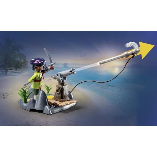 PLAYMOBIL 71532 Pirat och jättekrabba, Piraterna, 26 delar, Från 4 år