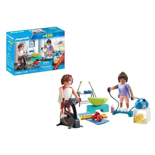 PLAYMOBIL 71806 Urheilijat kuntoiluvälineineen