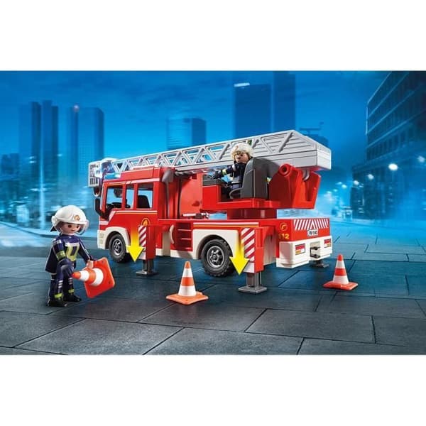 PLAYMOBIL 9463 Paloauto, Pyörivillä Tikapuilla, Kaupunkileikkejä, Ikä 4+