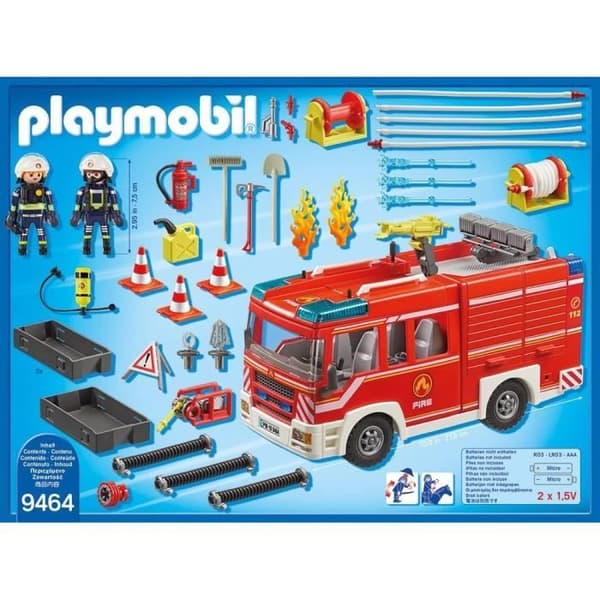 PLAYMOBIL 9464 - City Action - Palokunta - Uusi vuonna 2019