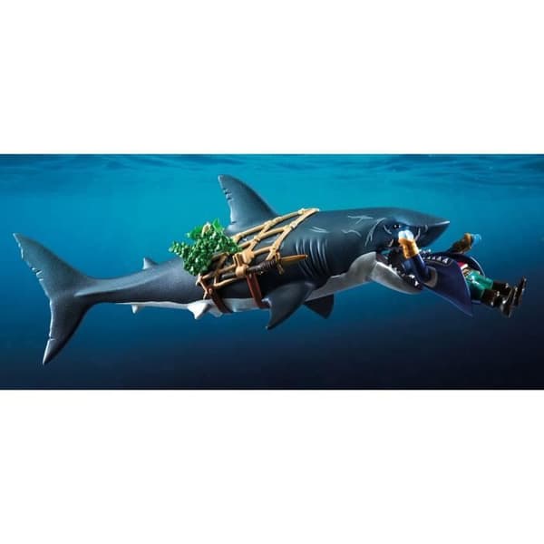 PLAYMOBIL 71793 Merirosvo ja hai liikkuvalla leualla