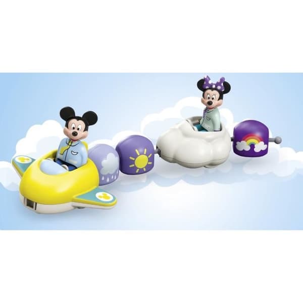 PLAYMOBIL Junior 71697 Mickey og Minnies Skytog, Junior & Disney, Inkluderer Minnie, Mickey, Fra 12 måneder