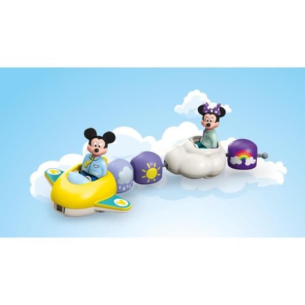 PLAYMOBIL Junior 71697 Mickey og Minnies Skytog, Junior & Disney, Inkluderer Minnie, Mickey, Fra 12 måneder