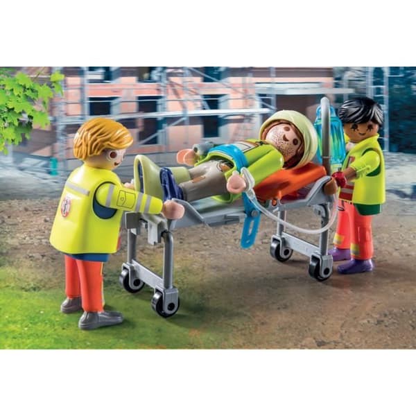 Playmobil - 71202 - City Action Les Subcutors - Ambulanssi valo- ja äänitehosteilla