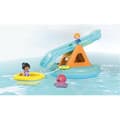 Pikkukuva 2 / 6: PLAYMOBIL Junior 71687 Saari vesiliukumäellä Sisältää kaksi hahmoa. mustekalanpoikasen ja tarvikkeita - Ikä 1 vuosi