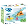 Pikkukuva 1 / 6: PLAYMOBIL Junior 71687 Saari vesiliukumäellä Sisältää kaksi hahmoa. mustekalanpoikasen ja tarvikkeita - Ikä 1 vuosi