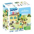 Miniatyrbillede 1 af 6: PLAYMOBIL Junior 71656 Landbrugstraktor og dyr, figurer, Til babyer og børn, Fra 18 måneder
