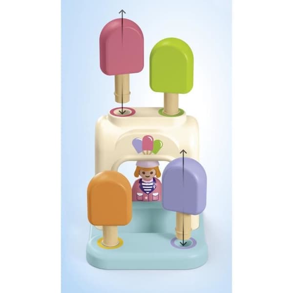 PLAYMOBIL Junior 71703 Legeplads med kæmpe rutsjebane Indeholder fem figurer, rutsjebane og tilbehør - Fra 1 år