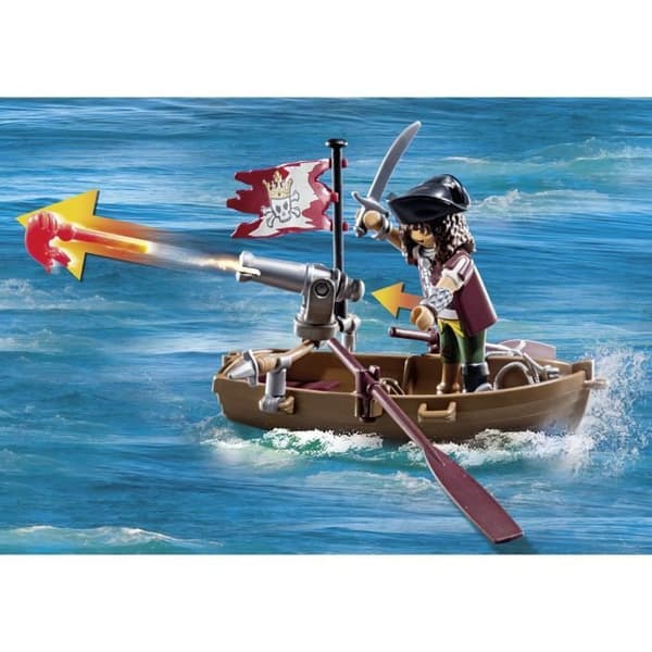 PLAYMOBIL 71419 Pirat med kæmpeblæksprutte, pirater, 44 dele, fra 4 år