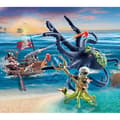 Miniatyrbillede 2 af 6: PLAYMOBIL 71419 Pirat med kæmpeblæksprutte, pirater, 44 dele, fra 4 år