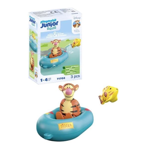 PLAYMOBIL JUNIOR 71704 Junior & Disney: Tiikeri ja kanootti