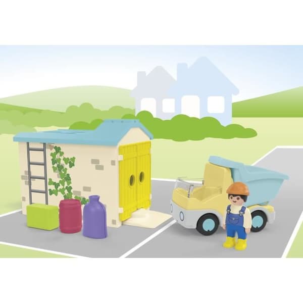 PLAYMOBIL Junior 71686 Lastbil- og garagearbejder, Disney, Fra 12 måneder