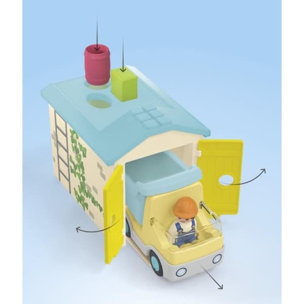 PLAYMOBIL Junior 71686 Lastbil- og garagearbejder, Disney, Fra 12 måneder