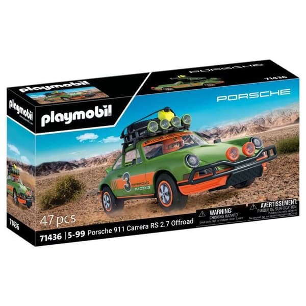 PLAYMOBIL 71436 Porsche 911 Carrera RS 2.7 Offroad Edition, Klassiske biler, Voksen, Samlerbil