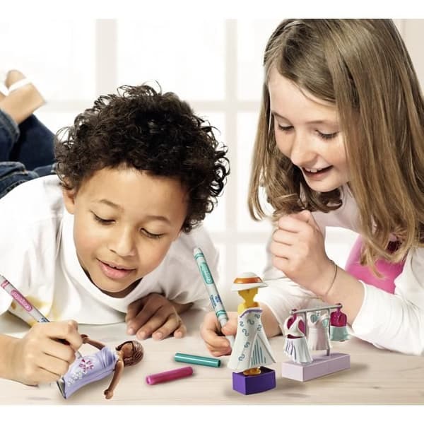 PLAYMOBIL 71373 PLAYMOBIL Väri: Stylistin työpaja - Luo uusia tarinoita omilla väreilläsi - 5-vuotiaille