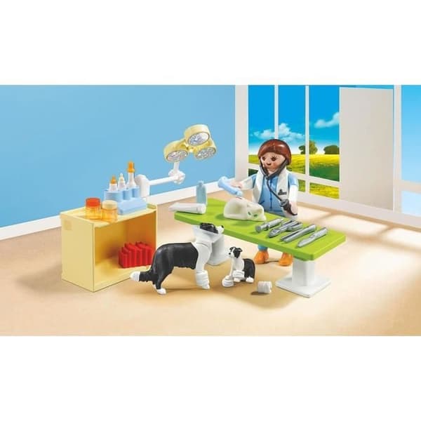 PLAYMOBIL 5653 Veterinärväska, Stadsliv, Djurvård, Kreativt Rollspel, 39 delar, Från 4 år