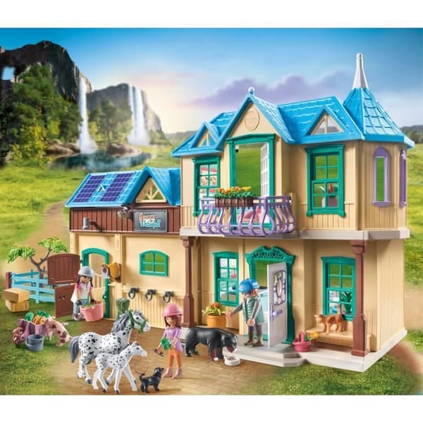 PLAYMOBIL 71351 Vesiputoustila - Vesiputouksen hevoset - 264 palaa - 5-vuotiaille ja vanhemmille