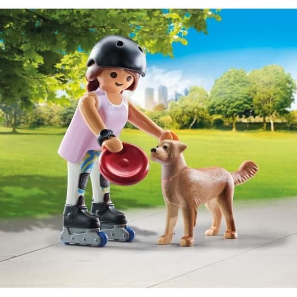PLAYMOBIL 71739 Rullepige med apporteringshund, Mit liv, 12 dele, fra 4 år