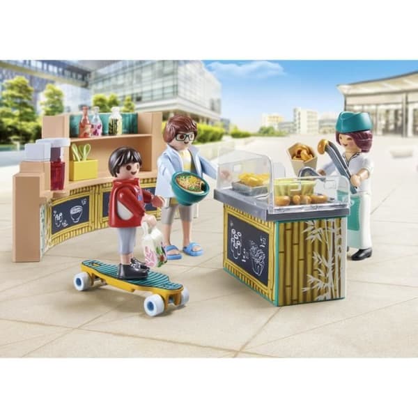 PLAYMOBIL 71538 Fastfoodbod, Mit Liv, 54 dele, Fra 5 år