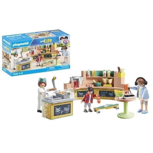 PLAYMOBIL 71538 Fastfoodbod, Mit Liv, 54 dele, Fra 5 år