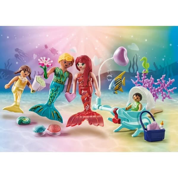 PLAYMOBIL 71469 Merenneitoperhe