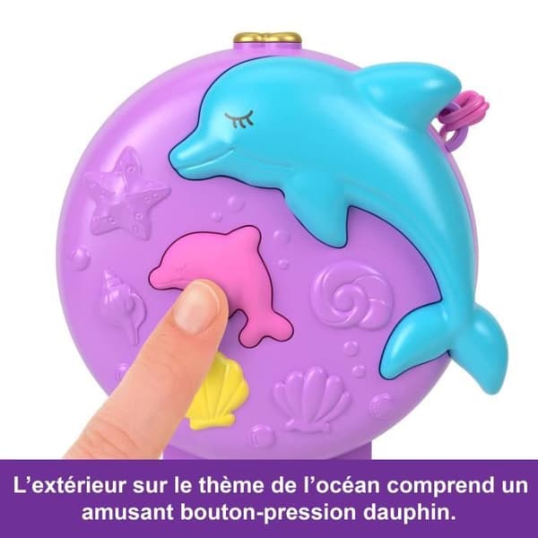 Polly Pocket Delfinräddning 2-pack Minifigurer och Djur HWN96