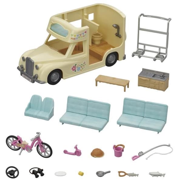 SYLVANIAN FAMILIES - 5454 - Autocamperen - Ferien