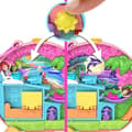 Miniatyrbillede 5 af 6: Polly Pocket Knallert Eventyrsæt - 2 Minifigurer og Kæledyr HWN98
