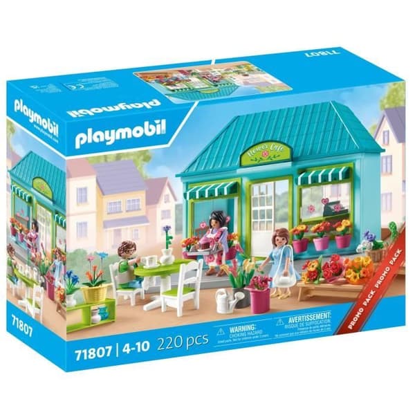 PLAYMOBIL 71807 Blomsterbutik och tesalong