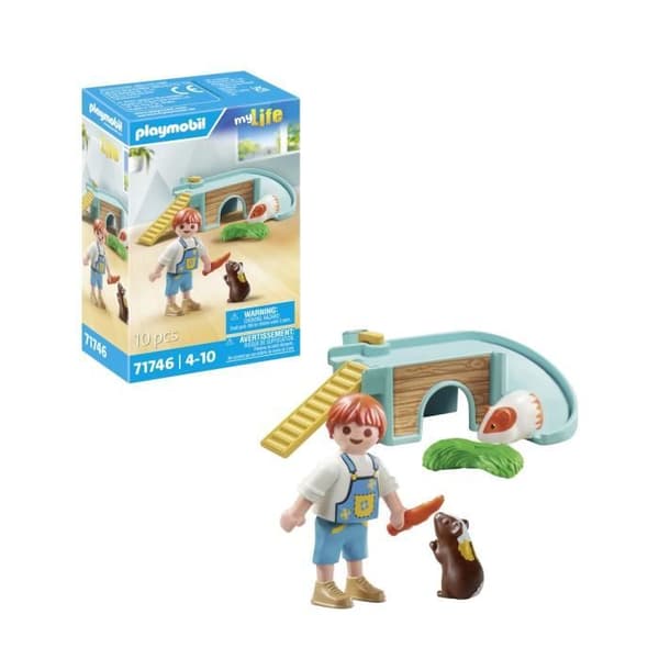 PLAYMOBIL 71746 Barn 2 Marsvin och Tillbehör