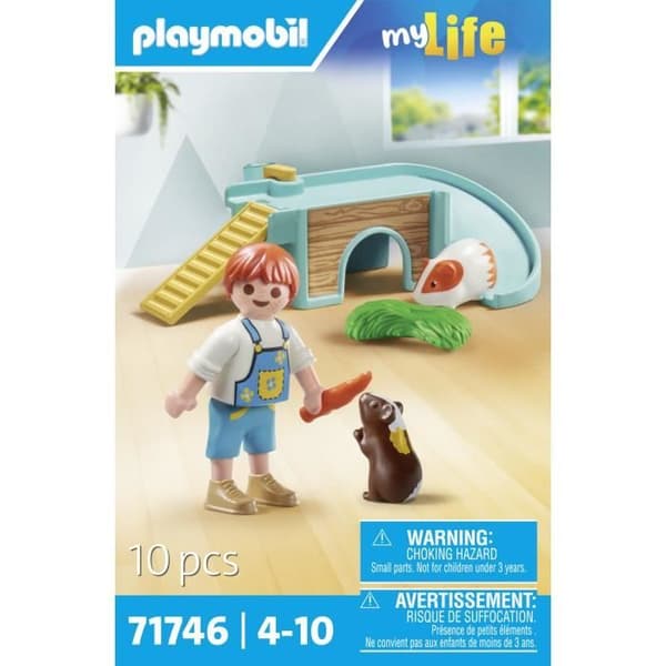 PLAYMOBIL 71746 Barn 2 Marsvin och Tillbehör